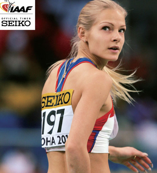 Darya Klishina Seiko`nun Yeni Yüzü